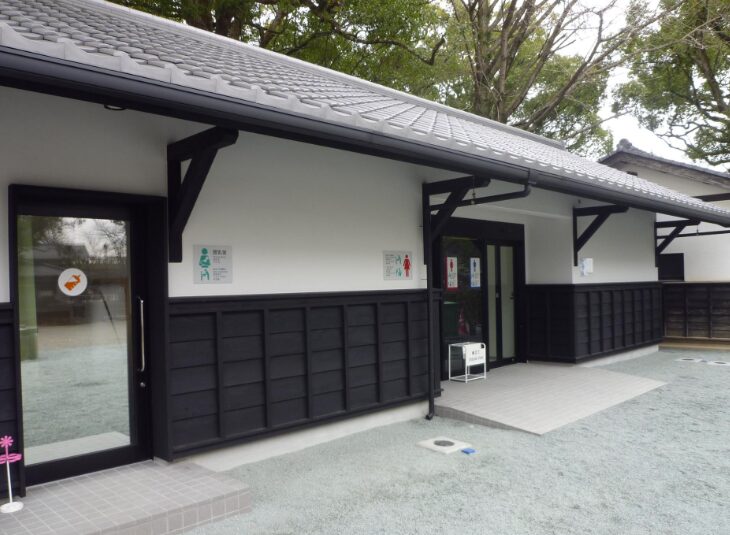 熊本城　桜　トイレ