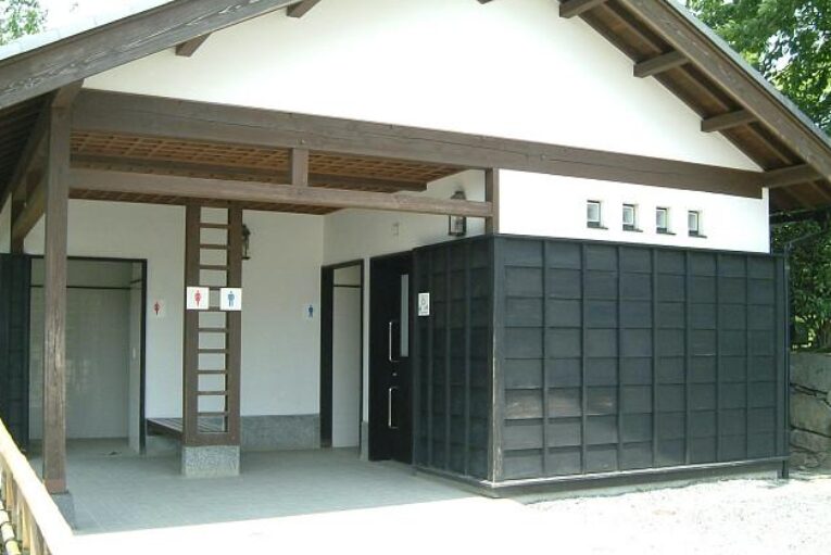 熊本城　桜　トイレ